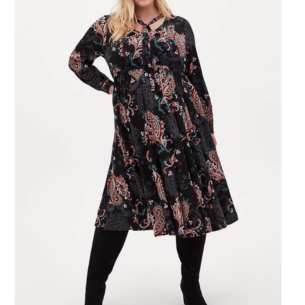 TORRID Paisley Dress